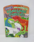 SHAPED COLOURING BOOK AWESOME DINOS